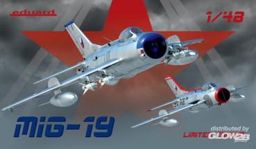 Eduard Plastic Kits: MiG-19, Limited Edition in 1:48