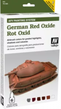 Vallejo 578411 German Red Oxide 6x 8 ml