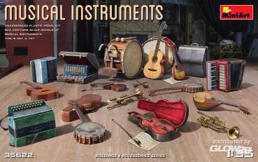 MiniArt: Musical Instruments in 1:35