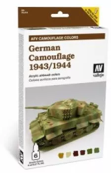 Vallejo 578414 German Camouflage 1943/1944 6x 8 ml