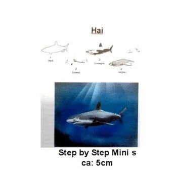 Schablone Hai mini