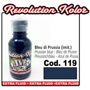 JVR Airbrush Farbe Revolution 130ml cod.119 Preussischblau