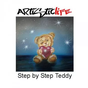 Airbrush Step by Step A4 Schablone AL-Teddy