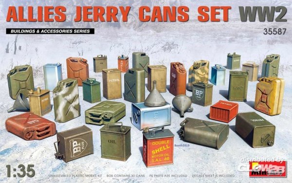 MiniArt: Allies Jerry Cans Set WW2 in 1:35
