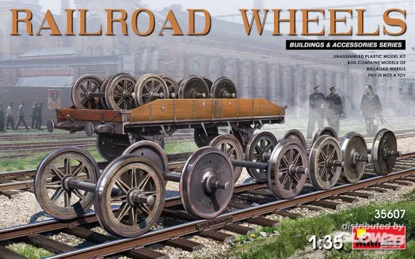 MiniArt: Railroad Wheels in 1:35