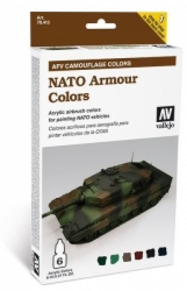 Vallejo 578413 NATO Armour Colors 6x 8 ml
