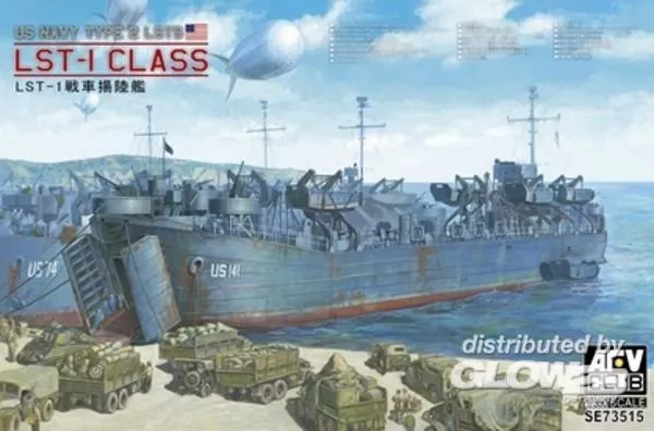 AFV-Club: US WW2 LST-1 Class in 1:350