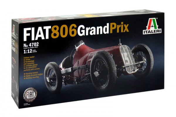 FIAT 806 GRANDPRIX 1/12 Italeri Bausatz 4702