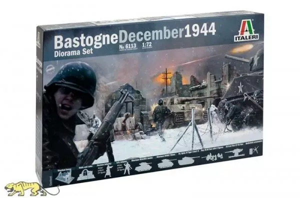 Bastogne Dezember 1944 Diorama Set - 1:72 - Italeri 6113