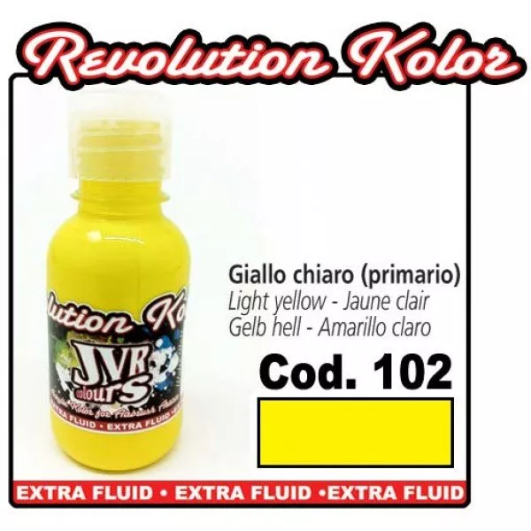 JVR Airbrush Farbe Revolution 130mlcod.102 Gelb