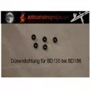 Düsendichtung in 5er Set für BD135 bis 186