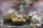 Takom: Flakpanzer Panther"Coelian" with 37mm Flakzwilling 341&20mm Flakvierling 2in1 in 1:35